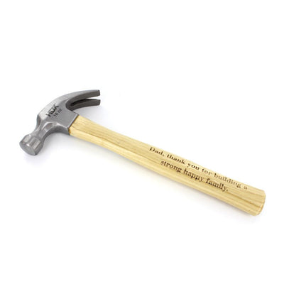 Personalized Laser Engraved Hammer, Nice Gift for Dad Father's Day - Froolu - 1
