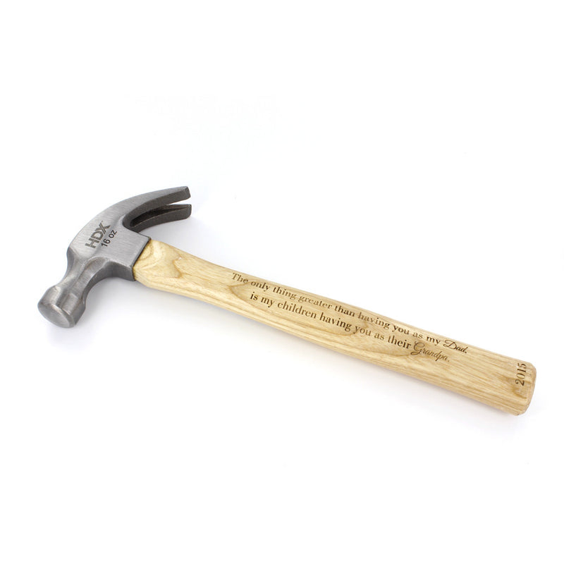 Customized hammer Christmas Gift for Dad, Thanksgiving gift - Froolu - 1