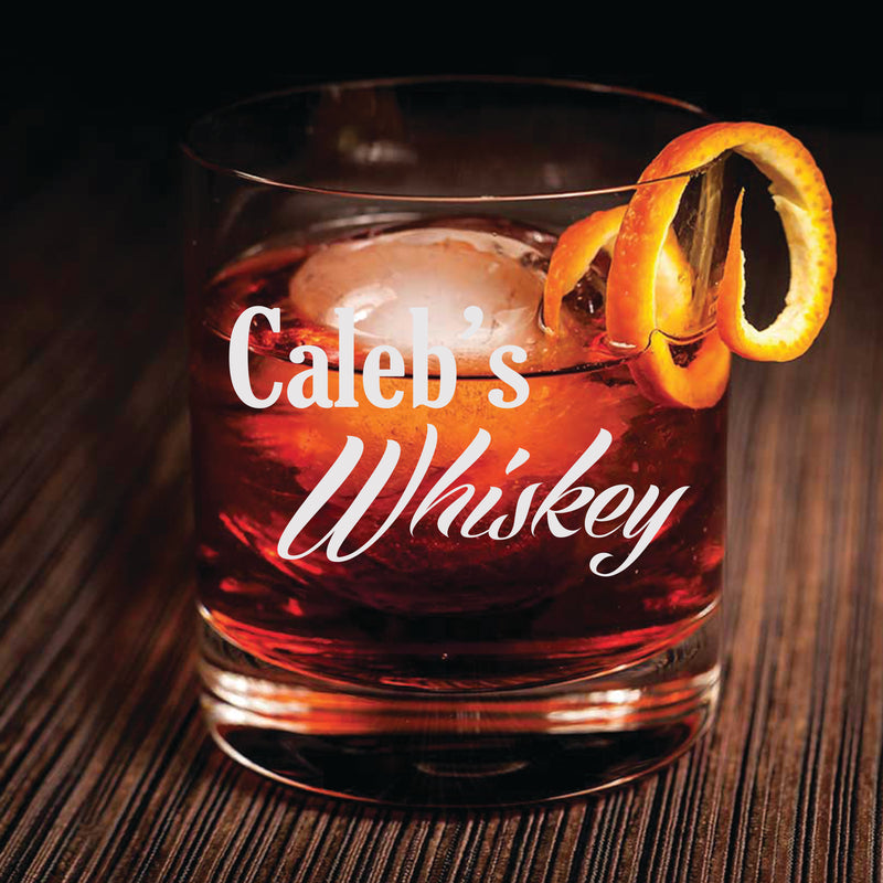 Customized Your Whiskey Glass