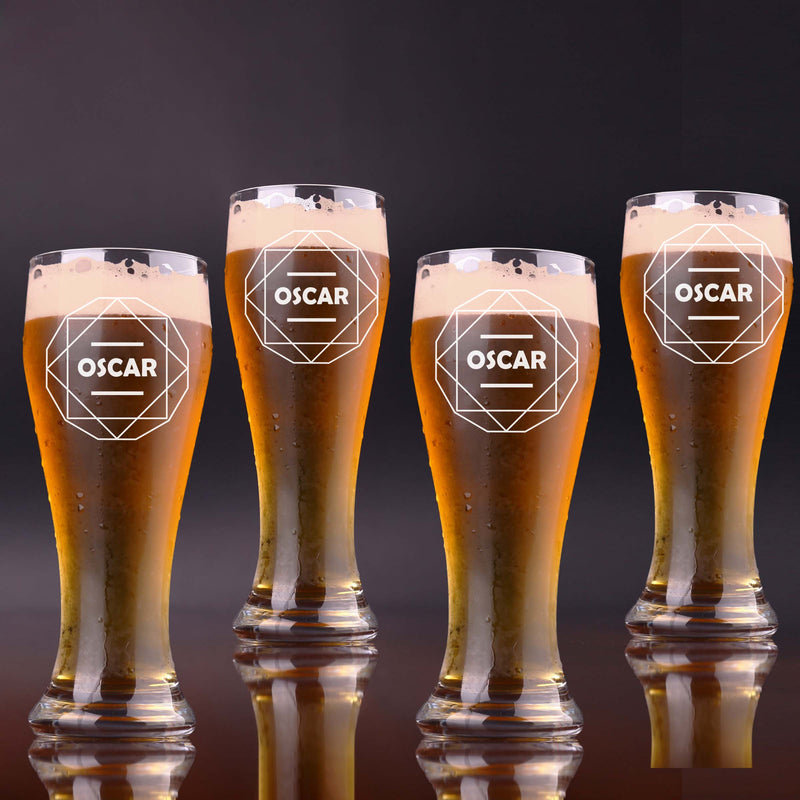 Customized Beer Glass Set