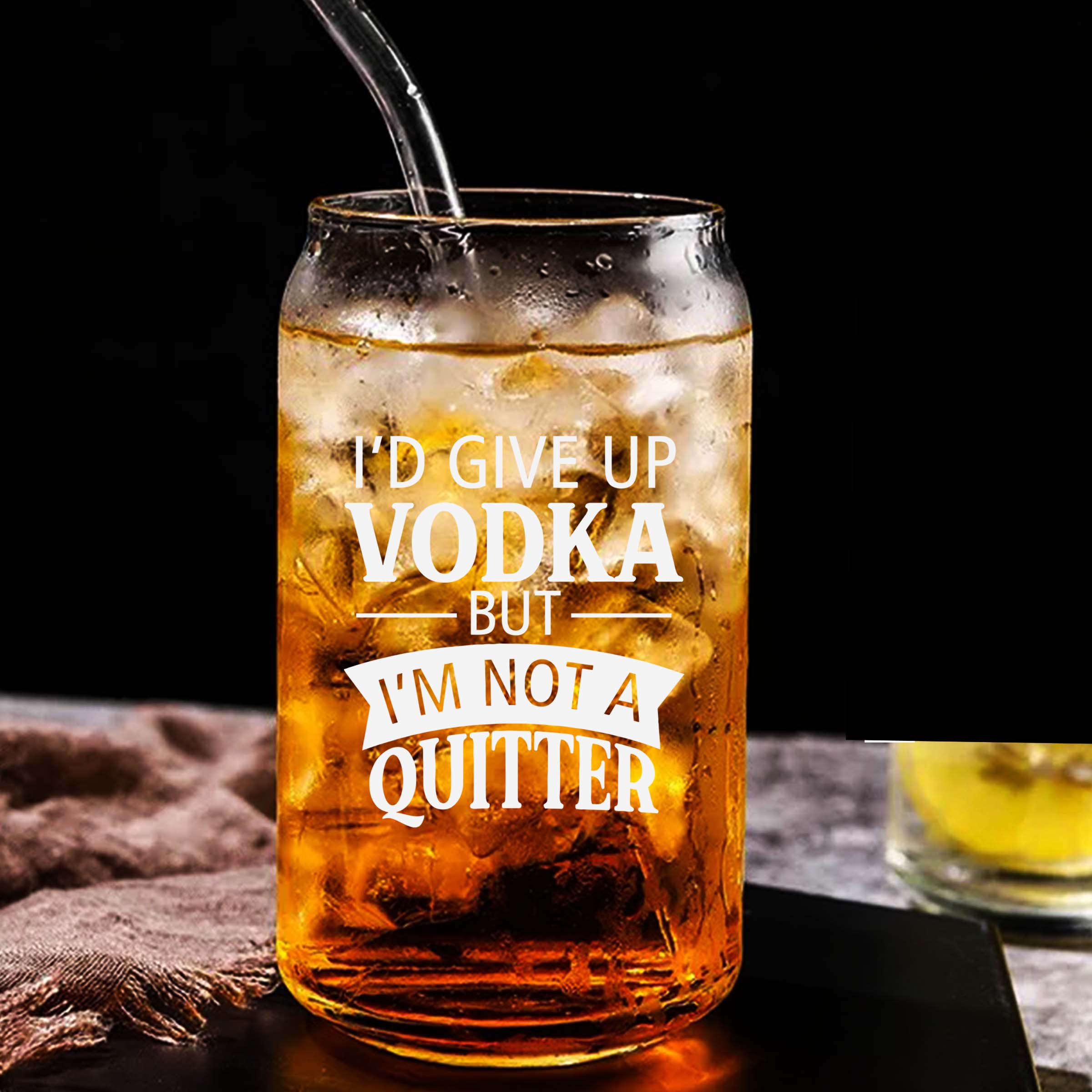 I'd Give Up Vodka, But I'm Not a Quitter