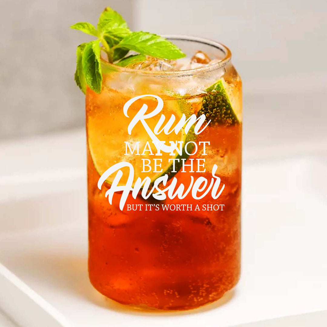 Rum may not be the answer. But it's worth a shot.