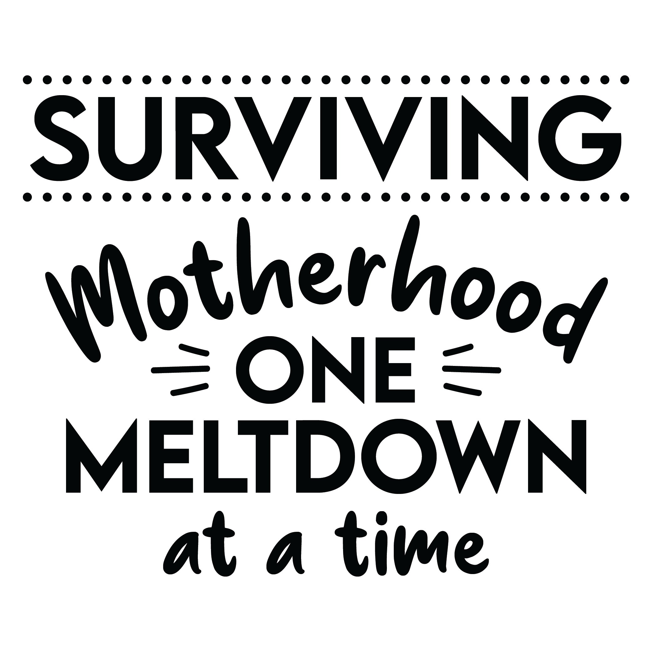 Surviving Motherhood One Meltdown at a Time