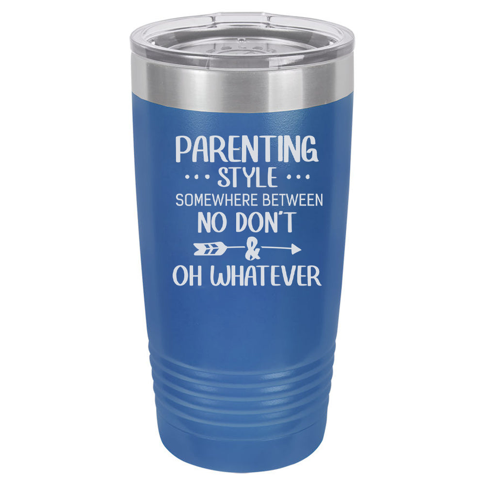Parenting Style Somewhere Between No Don't & Oh Whatever