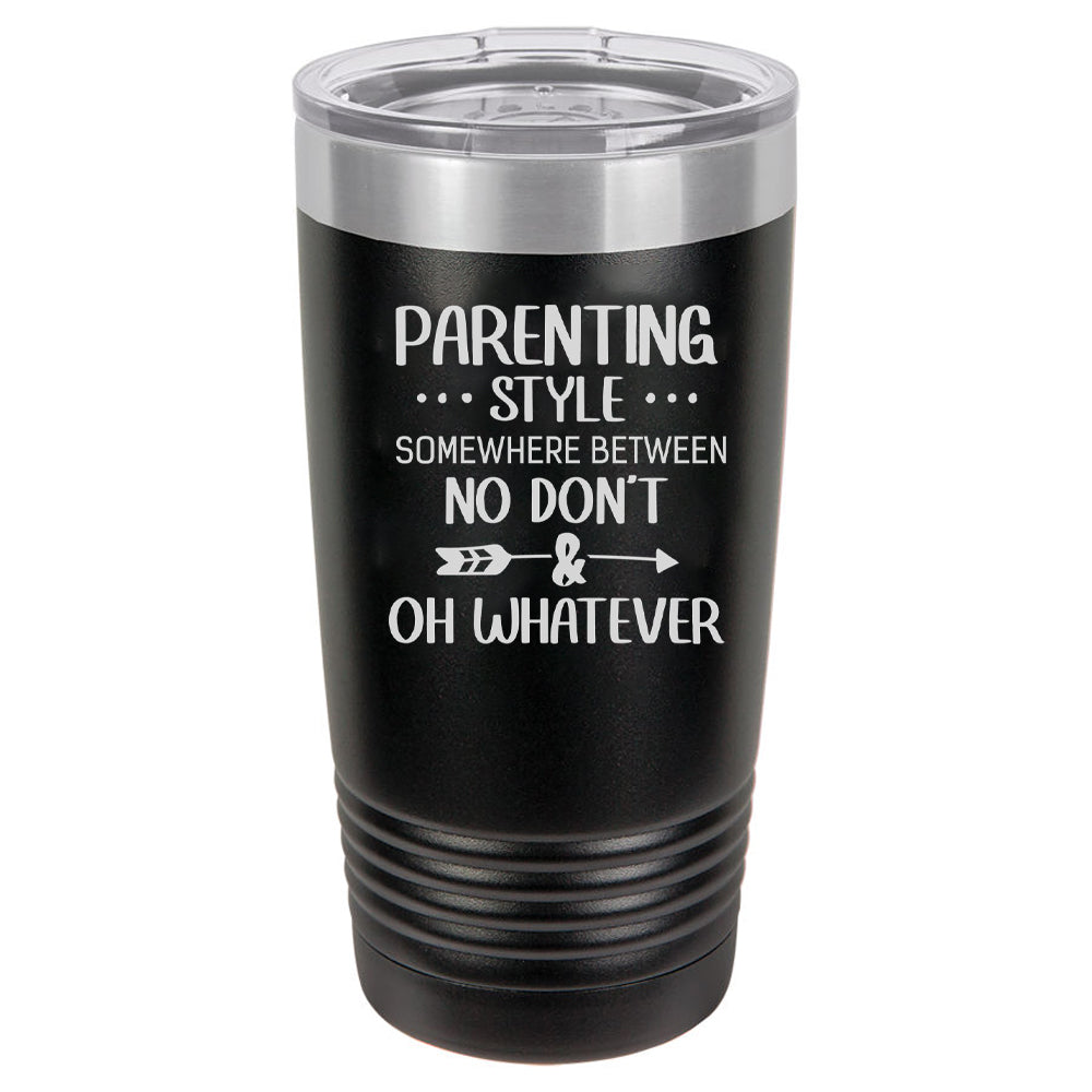 Parenting Style Somewhere Between No Don't & Oh Whatever