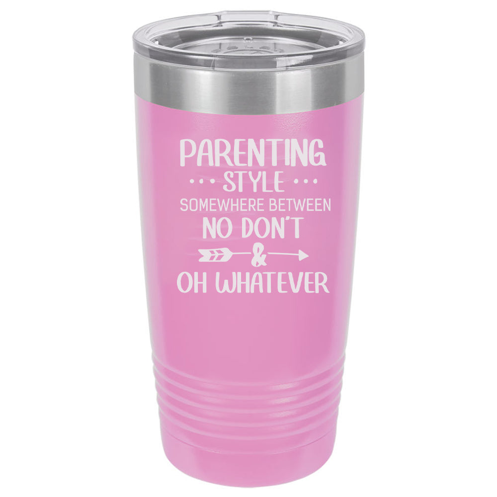 Parenting Style Somewhere Between No Don't & Oh Whatever