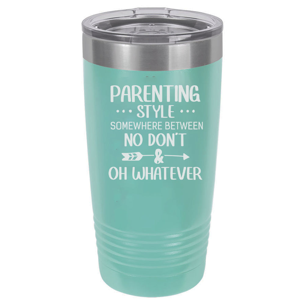 Parenting Style Somewhere Between No Don't & Oh Whatever