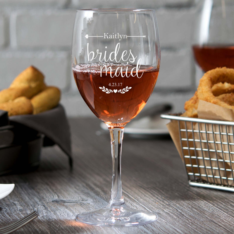Bridesmaids Perfect Wine Glass
